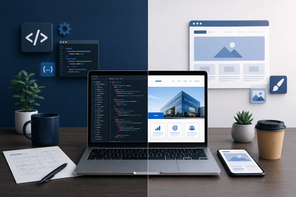 Custom Website vs Template Website: Which One Is Right for Your Business in 2026?