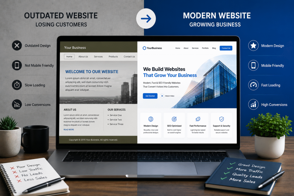 Website Redesign Services: 10 Signs Your Business Needs a Website Redesign in 2026